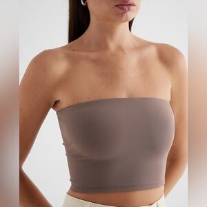 EXPRESS BODY CONTOUR HIGH COMPRESSION CROPPED TUBE TOP